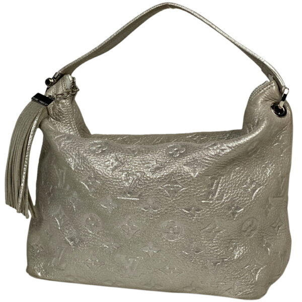 1000068877971 11 Louis Vuitton Halo Handbag Monogram Shimmer Argent