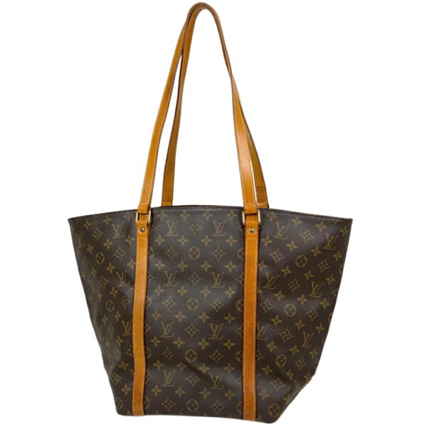 1000069038487 11 Louis Vuitton Sac Shopping Shoulder Tote Bag Monogram Brown