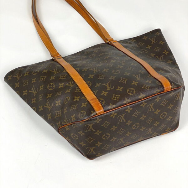 1000069038487 12 Louis Vuitton Sac Shopping Shoulder Tote Bag Monogram Brown