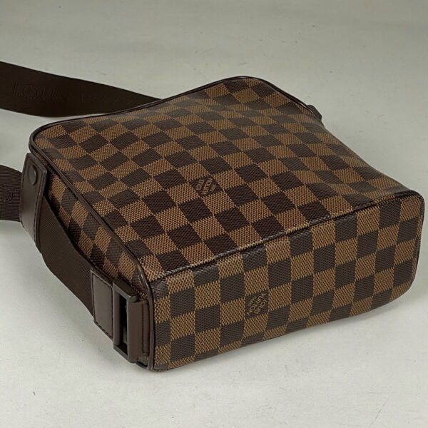 1000069067043 12 Louis Vuitton Olaf PM Shoulder Bag Damier Brown