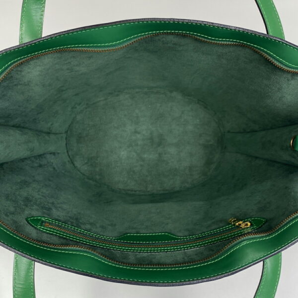 1000069068514 17 Louis Vuitton Saint Jacques Shopping Tote Bag Epi Borneo Green