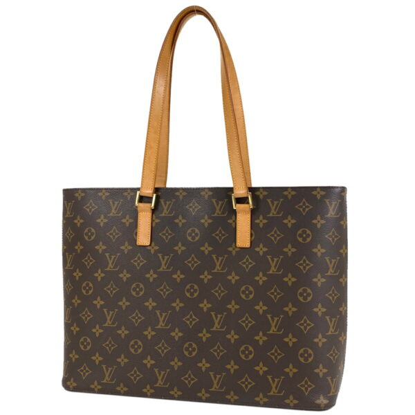 1000069072405 11 Louis Vuitton Shoulder Commuter Tote Bag Monogram Brown