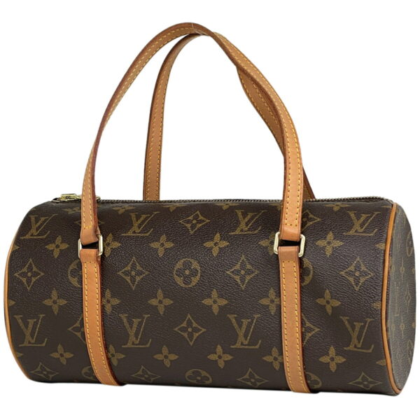 1000069086341 11 Louis Vuitton Papillon Barrel Bag Monogram Brown