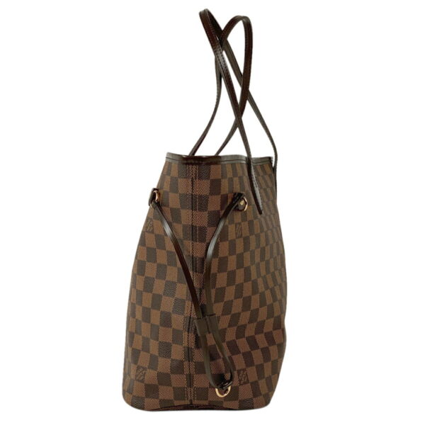 1000069110244 12 Louis Vuitton Neverfull MM Shopping Tote Bag Damier Brown