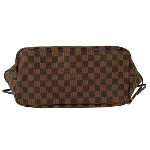 1000069110244 14 Louis Vuitton Neverfull MM Shopping Tote Bag Damier Brown