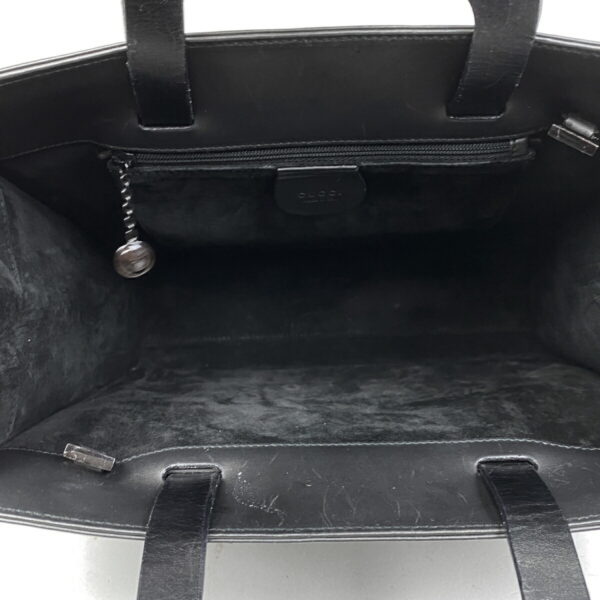 1000069160584 17 Gucci Tote Bag 2WAY Leather Black