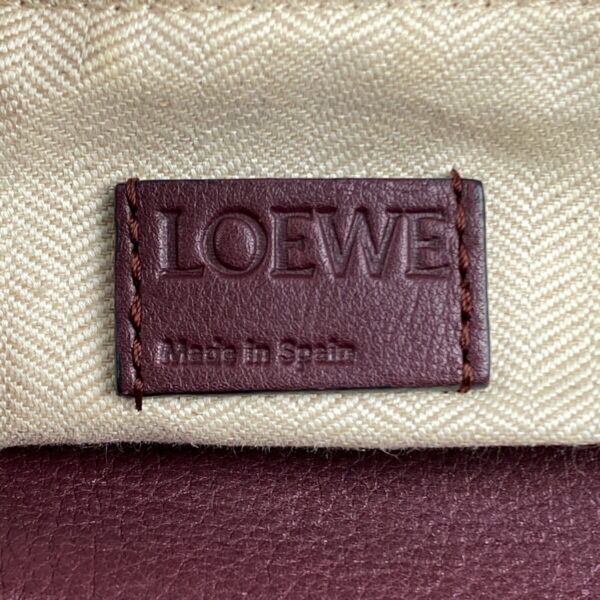 1000069263940 24 Loewe Puzzle 2Way Shoulder Bag Canvas Brown Multicolor