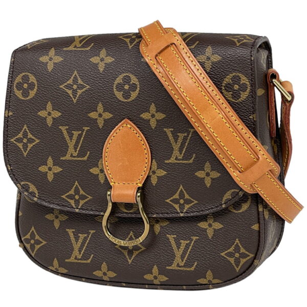 1000069286208 11 Louis Vuitton Saint Cloud 18 Shoulder Bag Monogram Brown