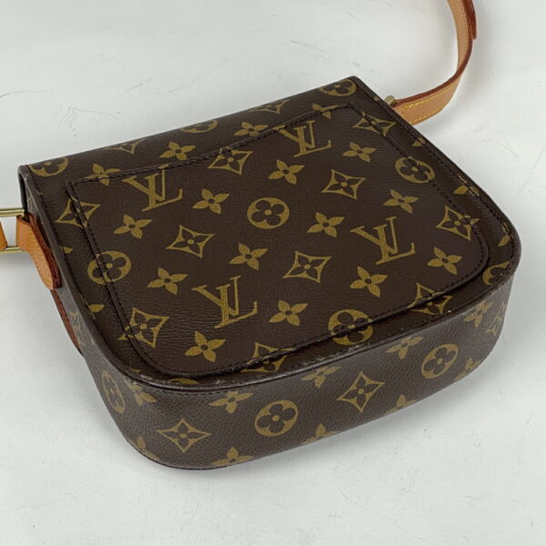 1000069286208 12 Louis Vuitton Saint Cloud 18 Shoulder Bag Monogram Brown