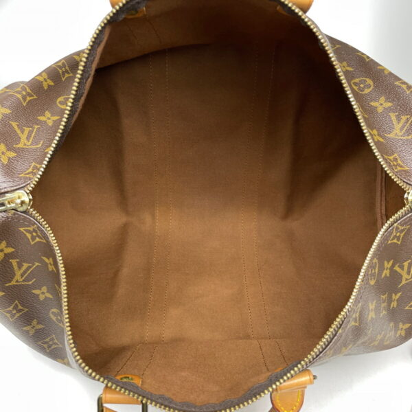 1000069329943 18 Louis Vuitton Keepall Bandouliere 45 Bag Monogram Brown