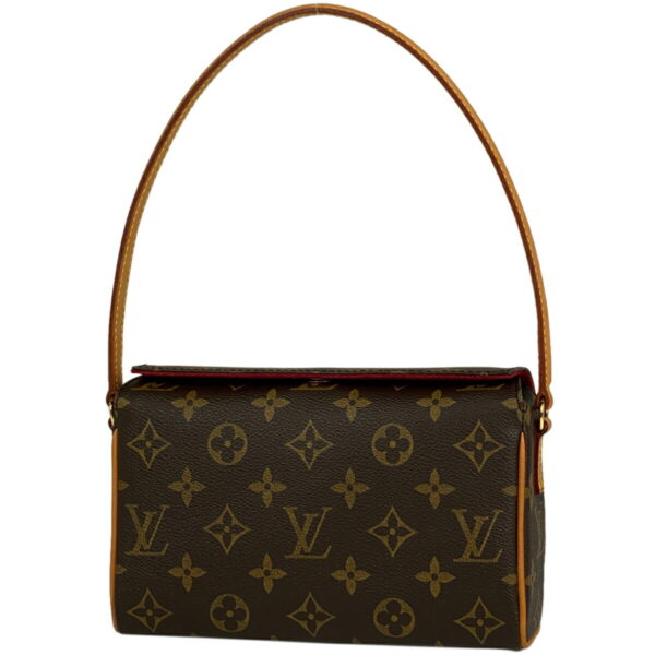 1000069373809 11 Louis Vuitton Recital Shoulder Handbag Monogram Brown