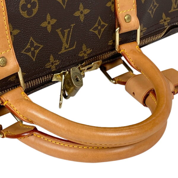 1000069380821 19 Louis Vuitton Keepall Bandouliere 60 2WAY Shoulder Bag Monogram Brown