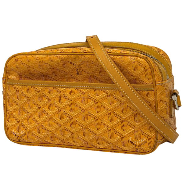 1000069516558 11 Goyard Cup Veil Crossbody Shoulder Bag Canvas Yellow