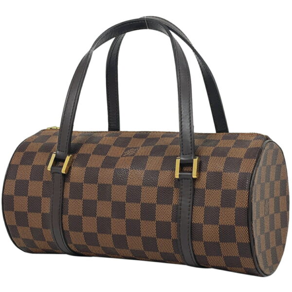 1000069553188 11 Louis Vuitton Papillon Barrel Bag Damier Brown