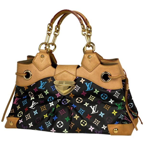 1000069554284 11 Louis Vuitton Ursula Shoulder Bag Monogram Multicolor Noir Black