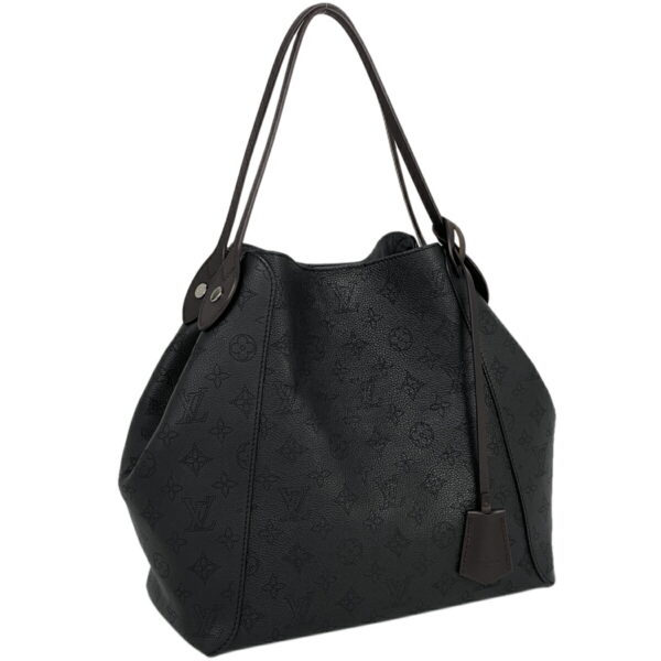 1000069618153 15 Louis Vuitton Hina MM Tote Bag Monogram Mahina Noir Black