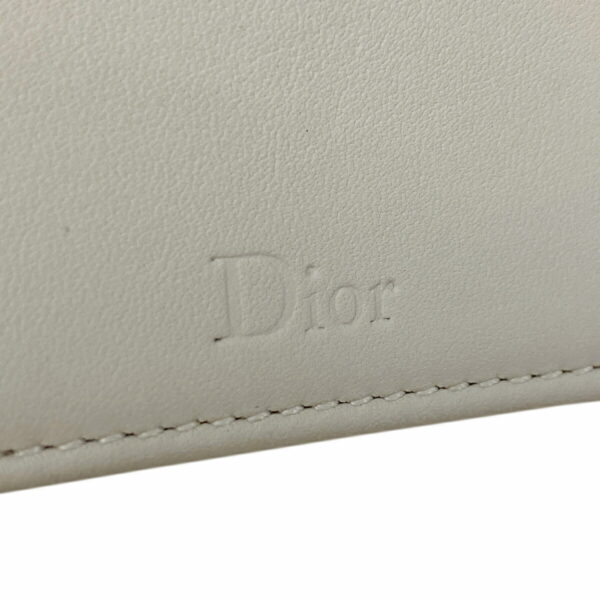 1000069667113 13 Christian Dior Diorama Studded Leather Chain Shoulder Bag White