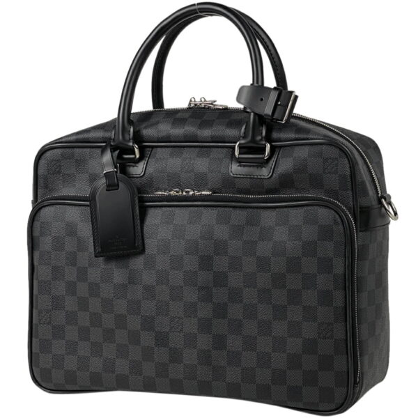 1000069678430 11 Louis Vuitton Icar 2WAY Business Bag Damier Graphite Noir Black