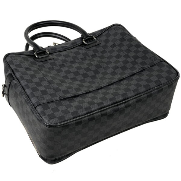 1000069678430 12 Louis Vuitton Icar 2WAY Business Bag Damier Graphite Noir Black