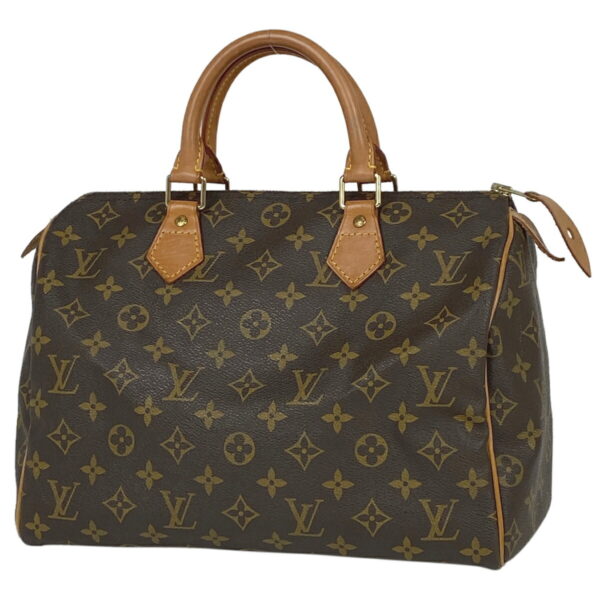 1000069683045 11 Louis Vuitton Speedy 30 Bag Monogram Brown