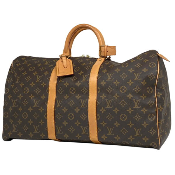 1000069690227 11 Louis Vuitton Keepall Travel Business Business Bag Monogram Brown