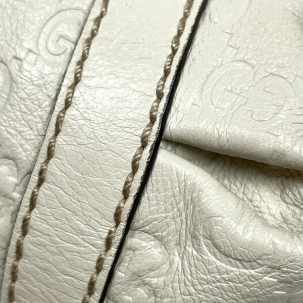 1000069707086 12 Gucci Guccisima Signature Tote Bag Shima Leather Ivory