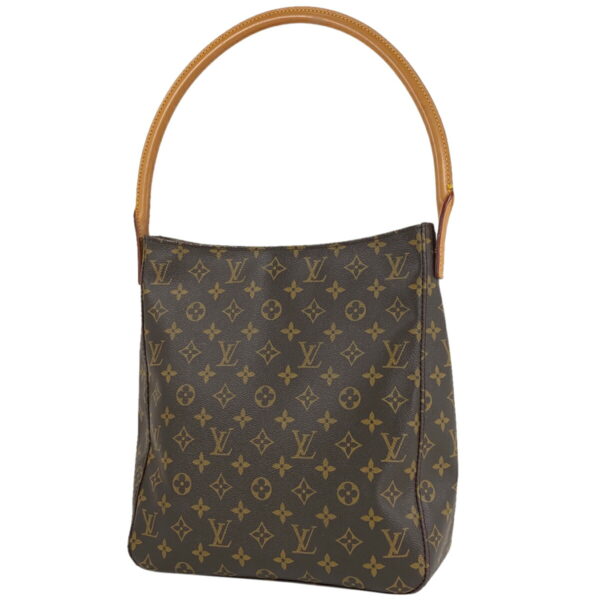 1000069737137 11 Louis Vuitton Looping GM Shoulder Bag Monogram Brown