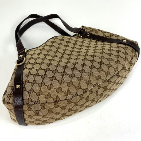 1000069781512 12 Gucci GG Pattern Tote Bag GG Canvas Brown