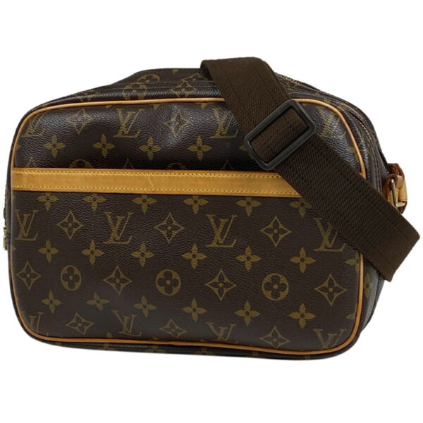 1000069783318 11 Louis Vuitton Reporter PM Crossbody Shoulder Bag Monogram Brown