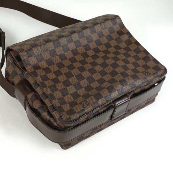 1000069788658 12 Louis Vuitton Naviglio Crossbody Shoulder Bag Damier Brown