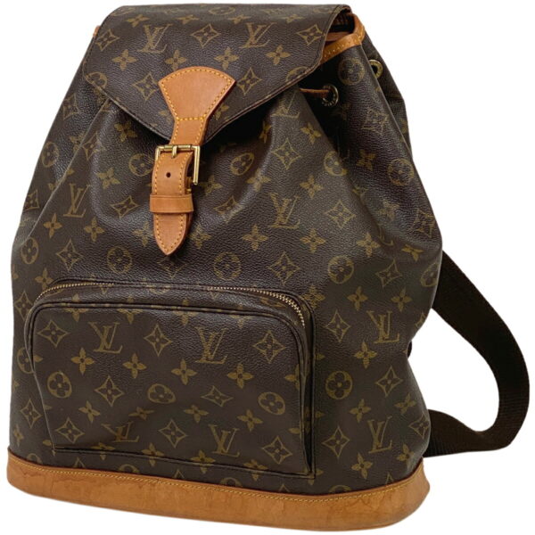 1000069803641 11 Louis Vuitton Montsouris GM Backpack Rucksack Monogram Brown