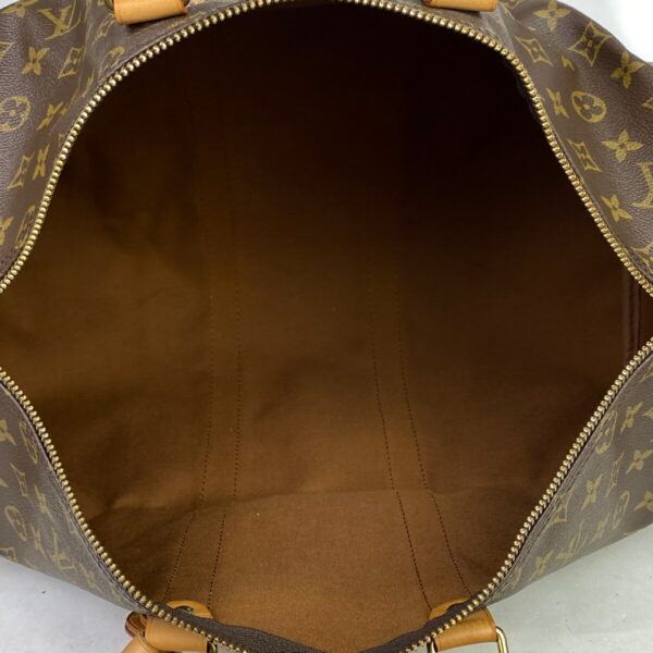 1000069803856 17 Louis Vuitton Keepall Bandouliere 45 Bag Monogram Brown