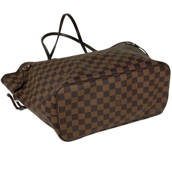 1000069854131 12 Louis Vuitton Neverfull MM Tote Bag Damier Brown