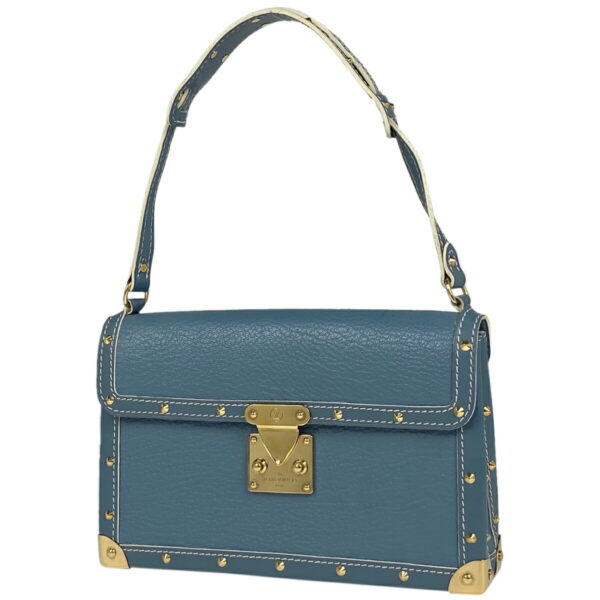 1000069869821 11 Louis Vuitton Emable Studded Shoulder Bag Suhari Blue