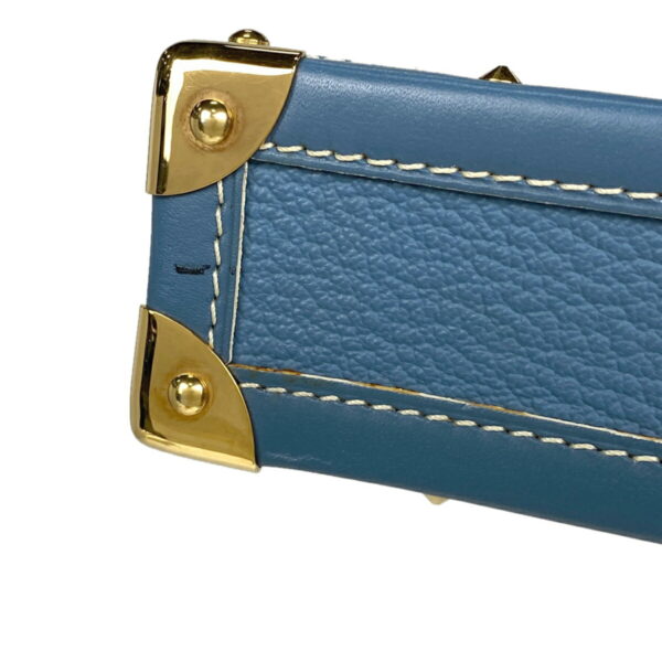 1000069869821 14 Louis Vuitton Emable Studded Shoulder Bag Suhari Blue