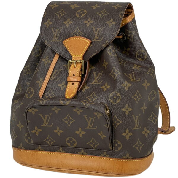 1000069886170 11 Louis Vuitton Montsouris MM Backpack Monogram Brown