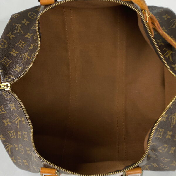 1000070047010 16 Louis Vuitton Keepall 50 Bag Monogram Brown