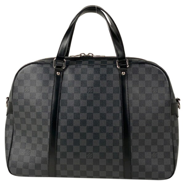 1000070049021 13 Louis Vuitton Yorn 2WAY Business Bag Damier Graphite Black