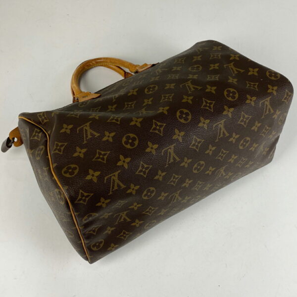 1000070106687 12 Louis Vuitton Speedy 35 Bag Monogram Brown