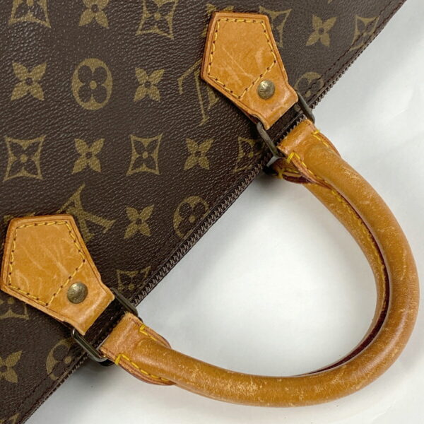 1000070106687 16 Louis Vuitton Speedy 35 Bag Monogram Brown