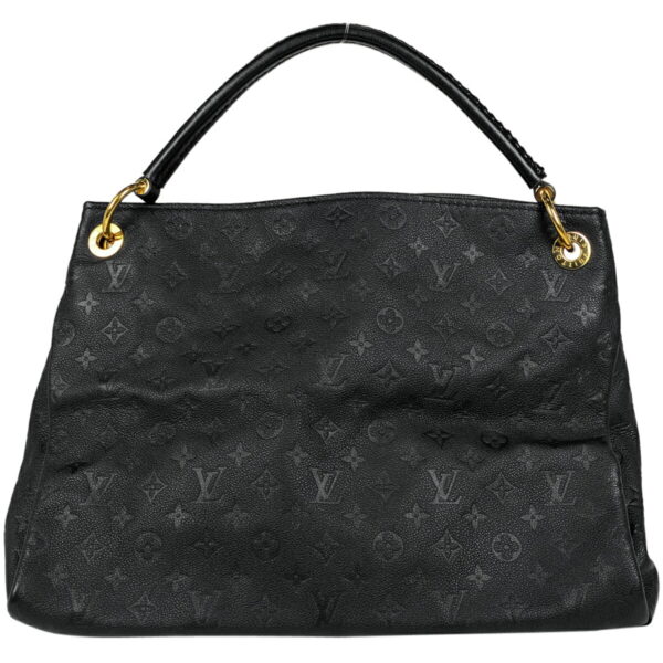 1000070116617 13 Louis Vuitton Artsy MM Shoulder Bag Empreinte Noir Black