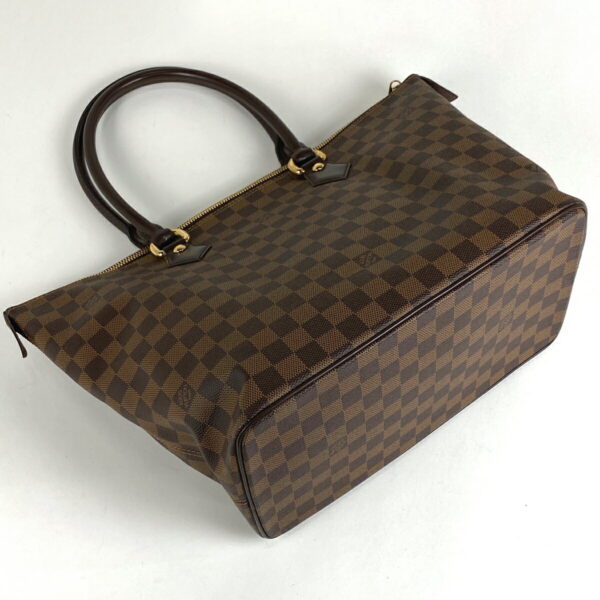 1000070165677 12 Louis Vuitton Saleya MM Tote Bag Damier Brown