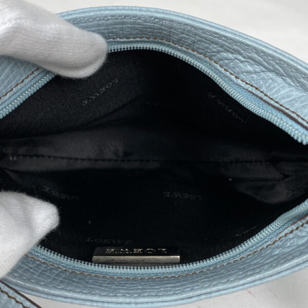 1000070212524 16 Loewe Accessory Pouch Leather Blue