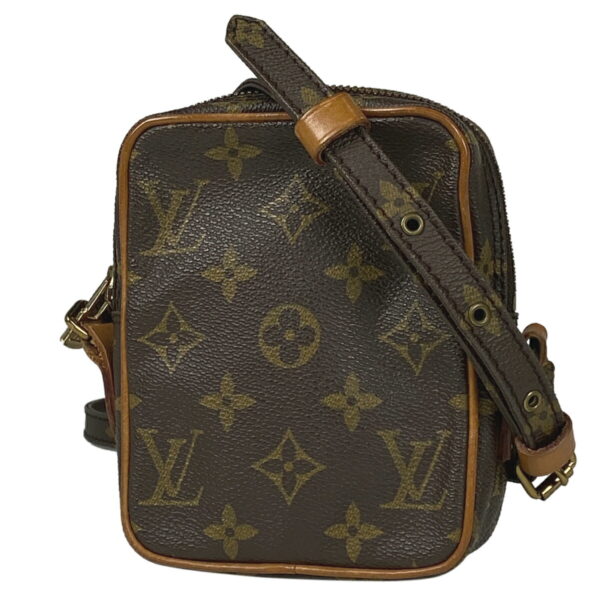 1000070213613 11 Louis Vuitton Mini Danube Crossbody Shoulder Bag Monogram Brown