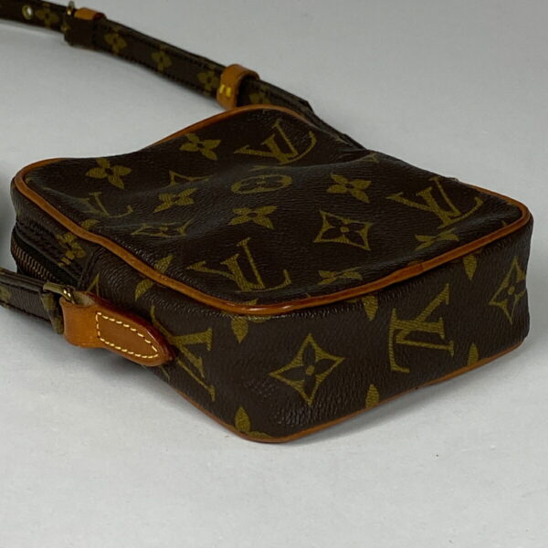 1000070213613 12 Louis Vuitton Mini Danube Crossbody Shoulder Bag Monogram Brown