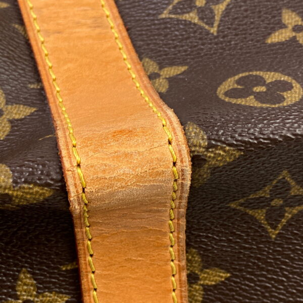 1000070531533 14 Louis Vuitton Keepall Bandouliere 60 Bag Monogram Brown