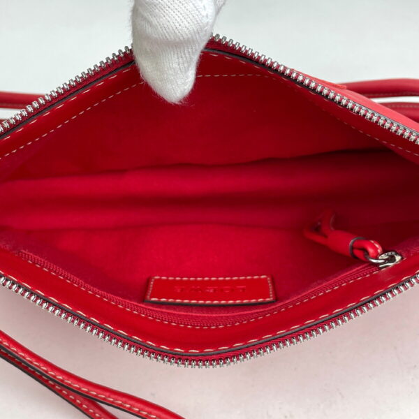 1000070581316 17 Loewe Anagram Shoulder Bag Leather Red