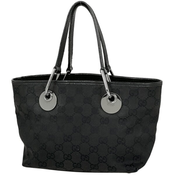 1000070583952 11 Gucci GG Pattern Tote Bag GG Canvas Black