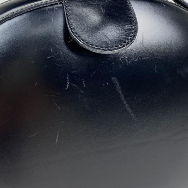 1000070900049 14 Loewe Anagram Handbag Leather Black