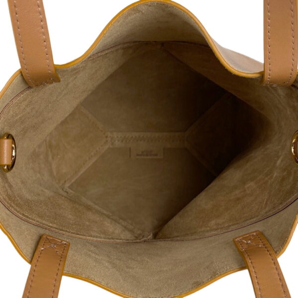 1000070914848 21 Loewe Puzzle Fold Mini 2Way Shoulder Bag Leather Warm Desert